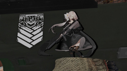 Girls Frontline Stickers Mod for Bas